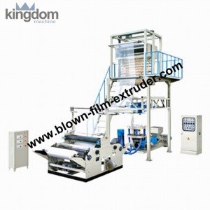 blown film extrusion with back to back winder